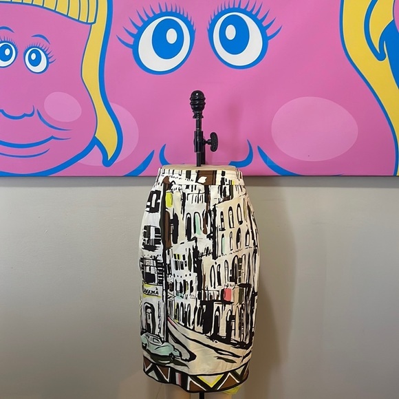 Kate Spade Cars Cuba Pencil Skirt